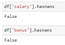 Confirming null values have been removed